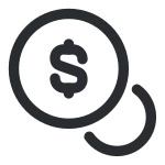 Coin 1 SVG Icon